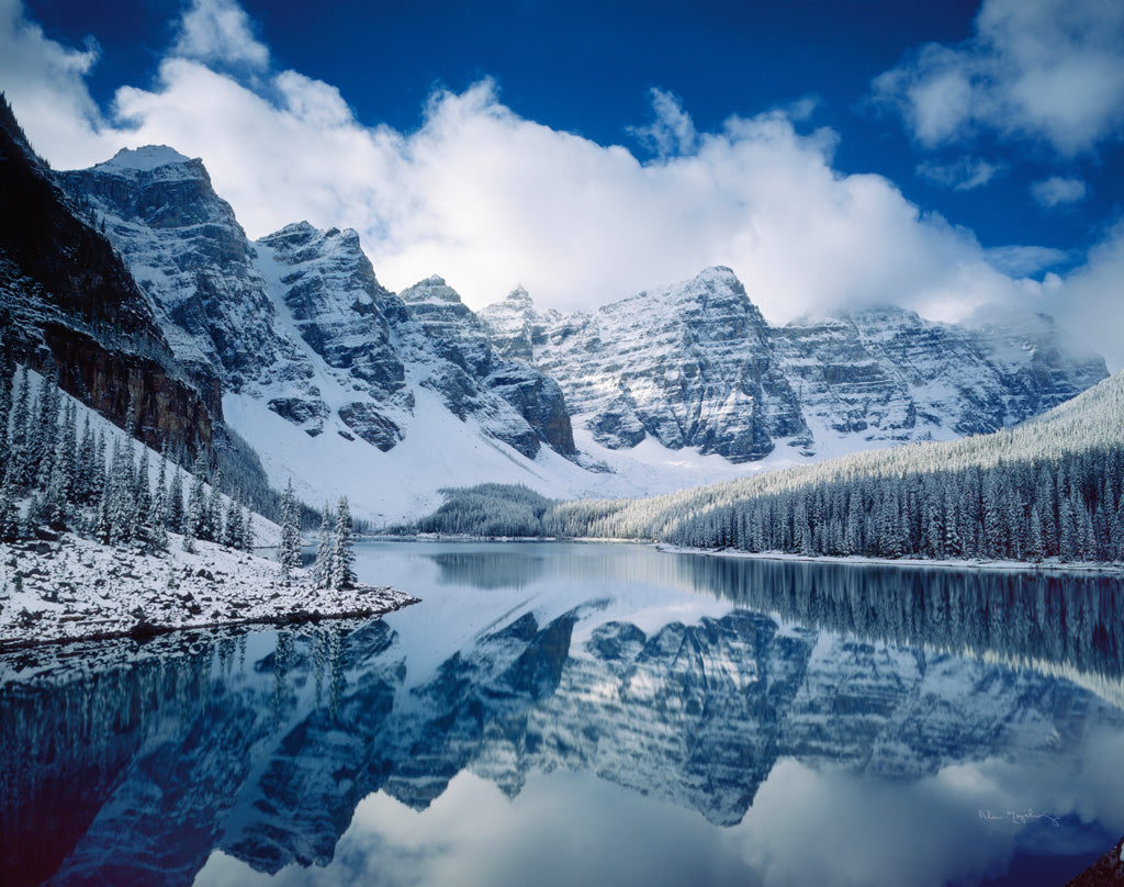 Reproduction of Moraine Lake by Alan Majchrowicz - Wall Decor Art