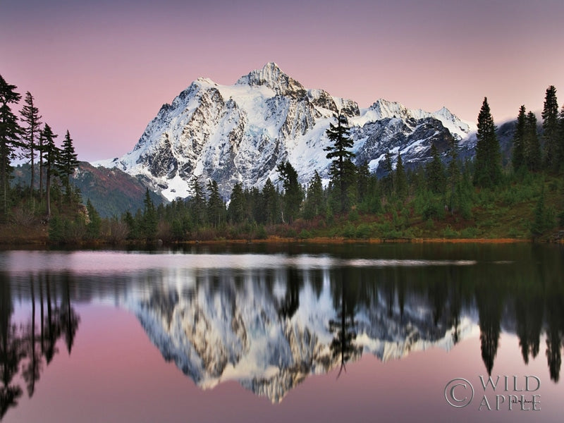 Reproduction of Mount Shukan Reflection II by Alan Majchrowicz - Wall Decor Art