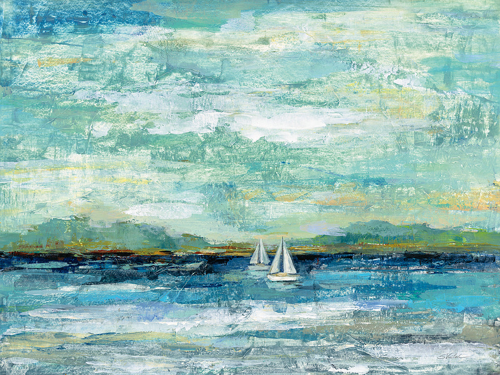 Reproduction of Calm Lake by Silvia Vassileva - Wall Decor Art