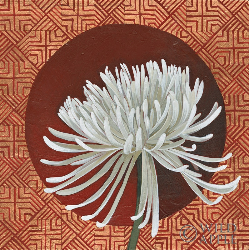 Reproduction of Morning Chrysanthemum III by Kathrine Lovell - Wall Decor Art