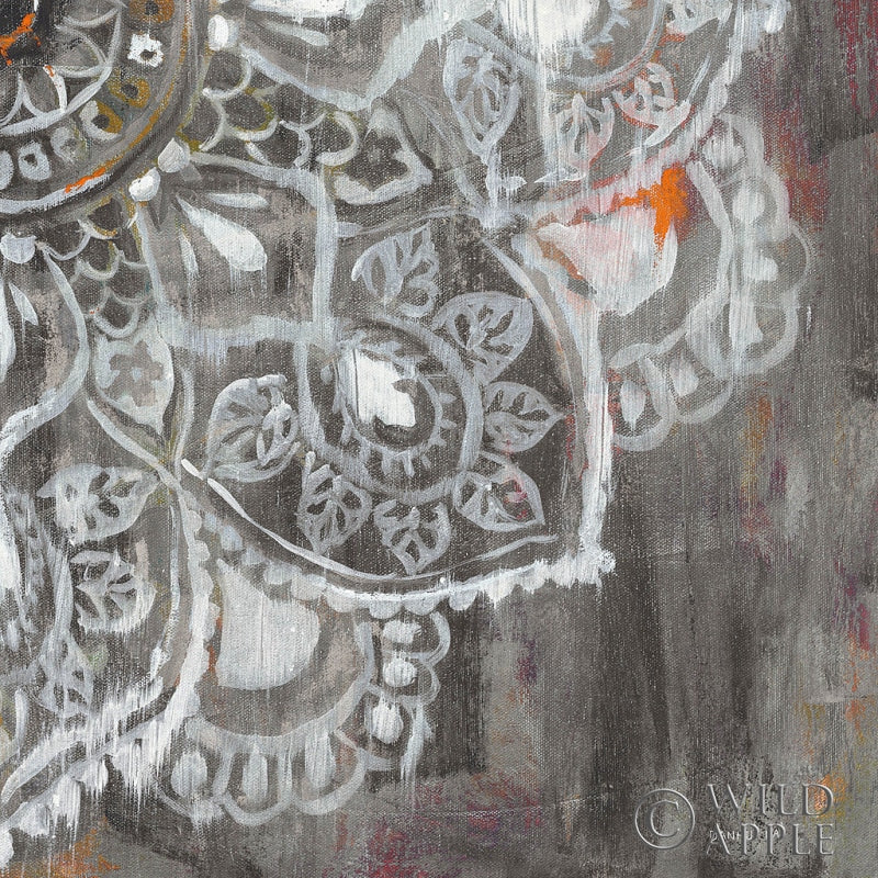 Reproduction of Mandala in Neutral II Sq IV by Danhui Nai - Wall Decor Art