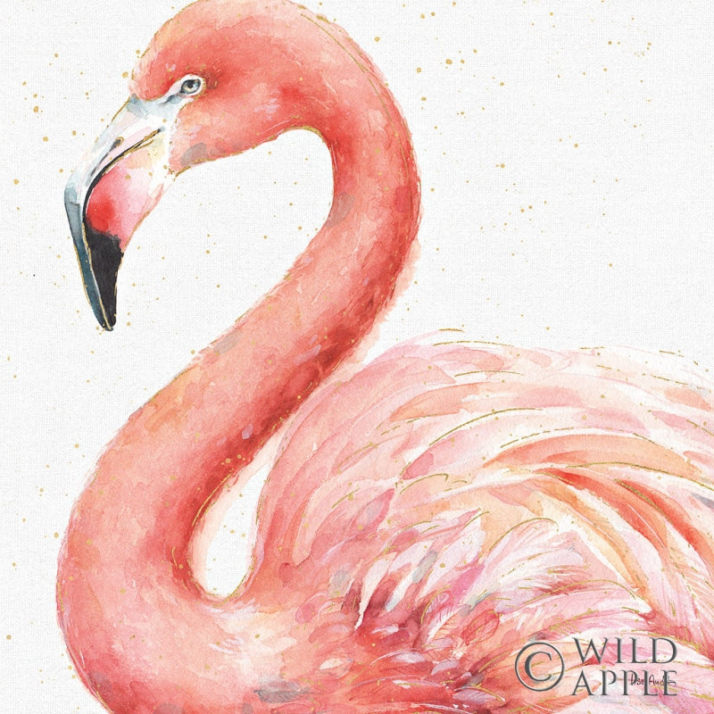 Reproduction of Gracefully Pink III by Lisa Audit - Wall Decor Art