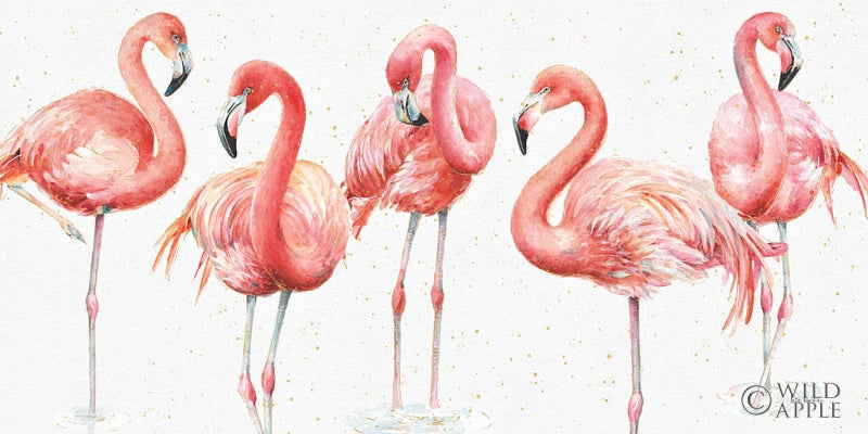 Reproduction of Gracefully Pink VIII by Lisa Audit - Wall Decor Art