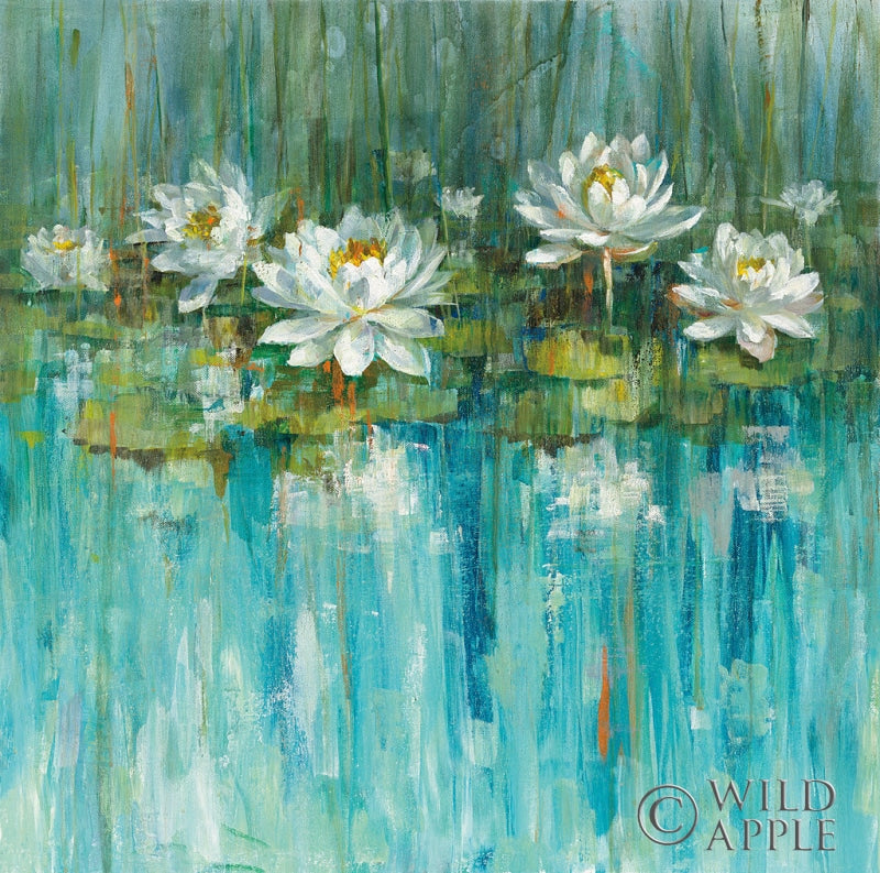 Reproduction of Water Lily Pond by Danhui Nai - Wall Decor Art