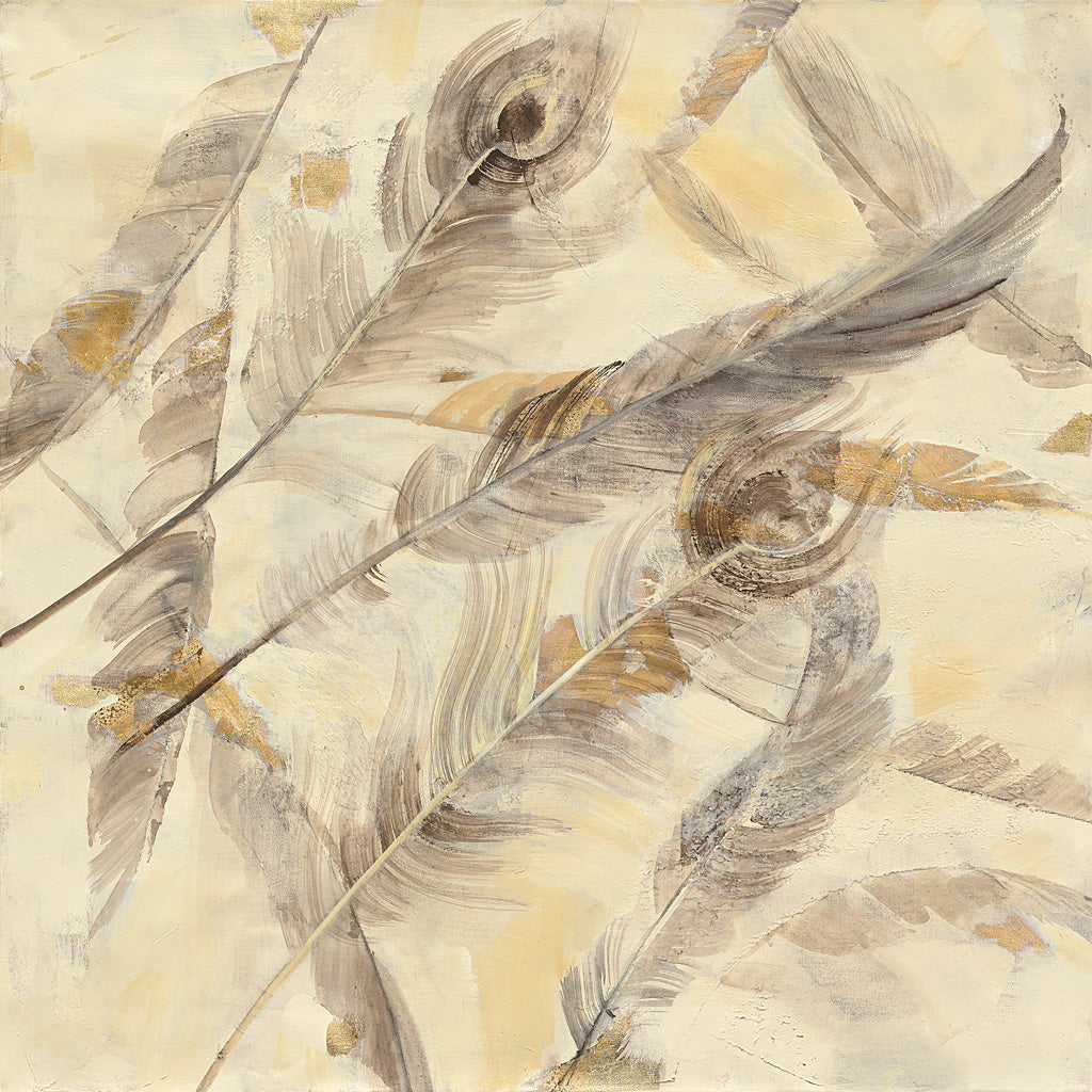 Reproduction of Falling Feathers by Albena Hristova - Wall Decor Art