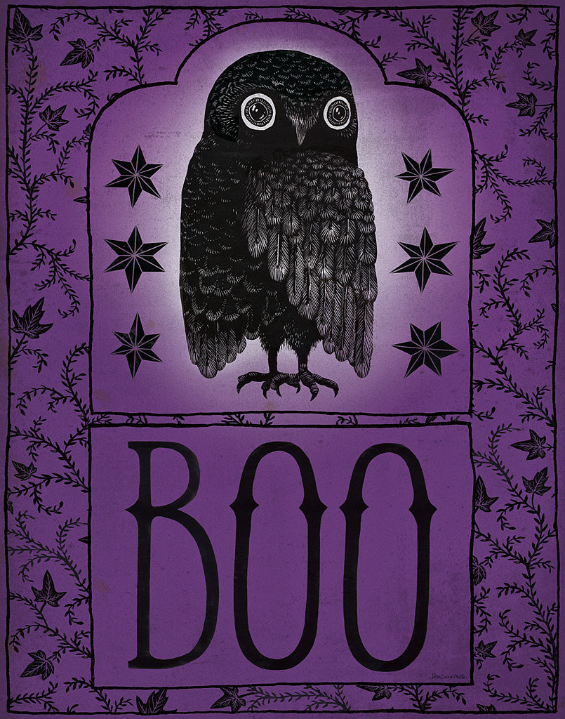 Reproduction of Vintage Halloween Boo by Sara Zieve Miller - Wall Decor Art
