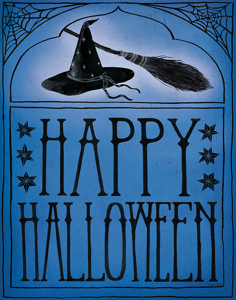 Reproduction of Vintage Halloween Happy Halloween by Sara Zieve Miller - Wall Decor Art
