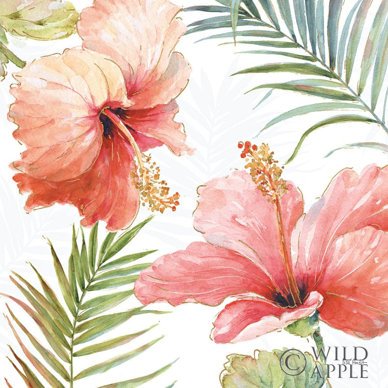 Reproduction of Tropical Blush II by Lisa Audit - Wall Decor Art