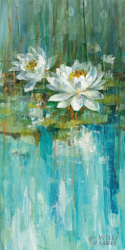 Reproduction of Water Lily Pond v2 II by Danhui Nai - Wall Decor Art