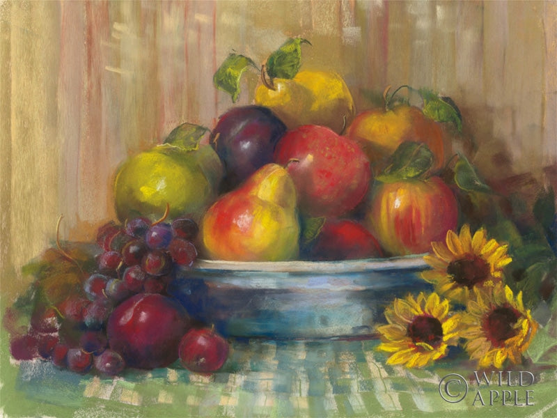 Reproduction of Fruit Basket by Carol Rowan - Wall Decor Art