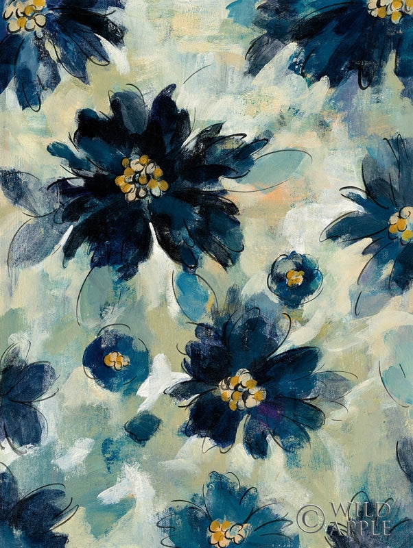 Reproduction of Inky Floral II by Silvia Vassileva - Wall Decor Art