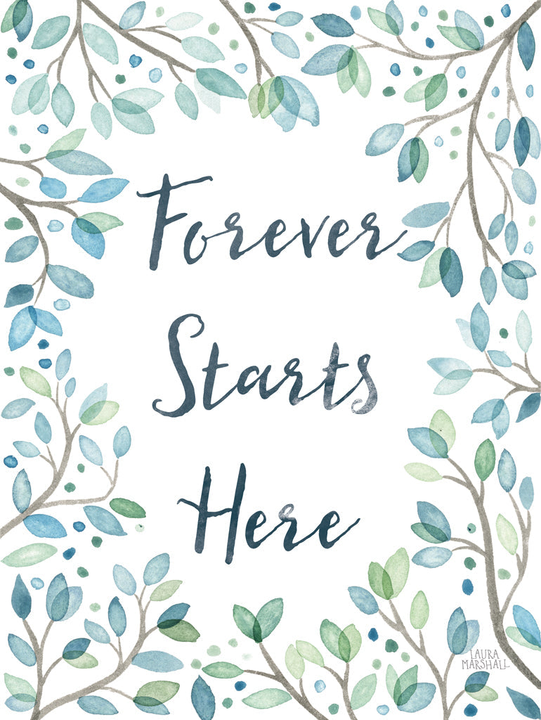 Reproduction of Enchanted Forest II by Laura Marshall - Wall Decor Art