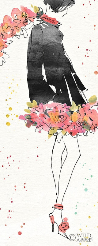 Reproduction of Floral Fashion IV by Anne Tavoletti - Wall Decor Art