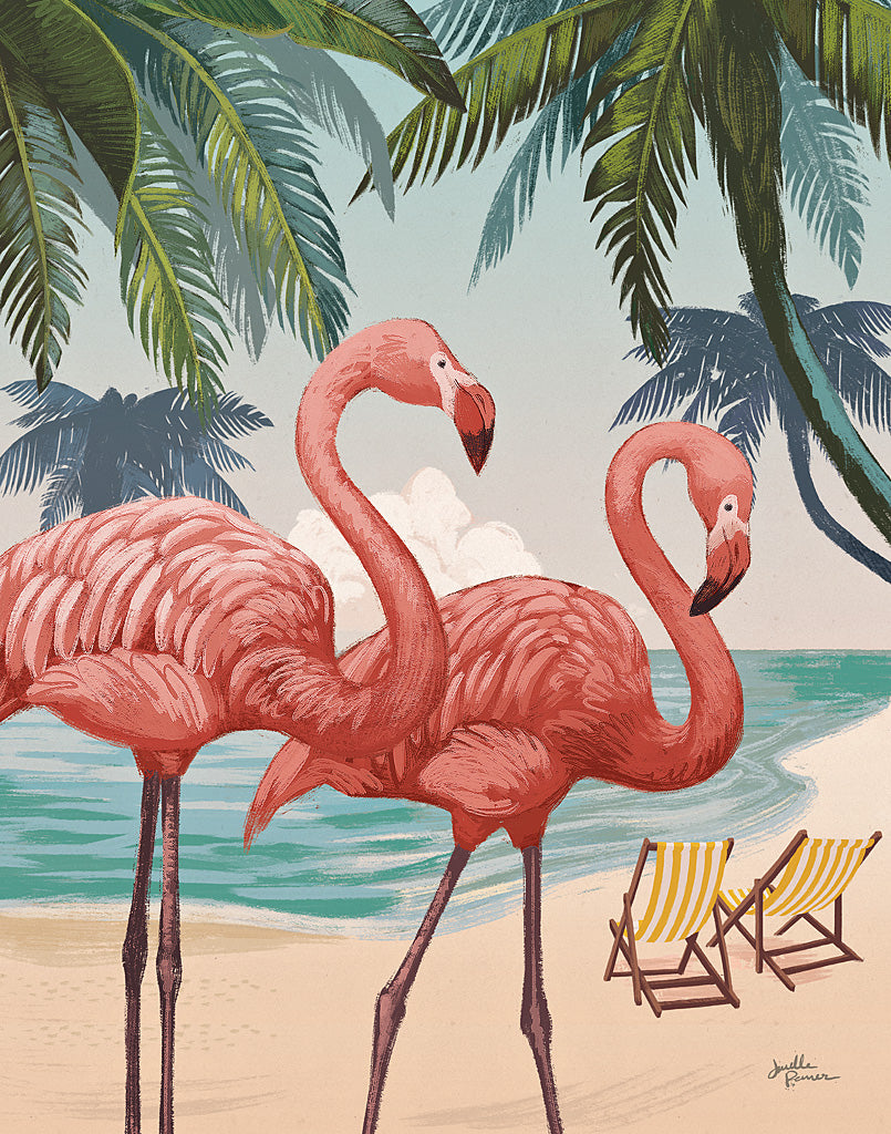 Reproduction of Welcome to Paradise VIII by Janelle Penner - Wall Decor Art