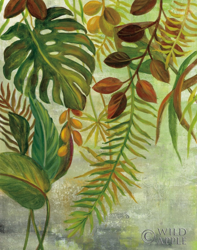 Reproduction of Tropical Greenery I by Silvia Vassileva - Wall Decor Art