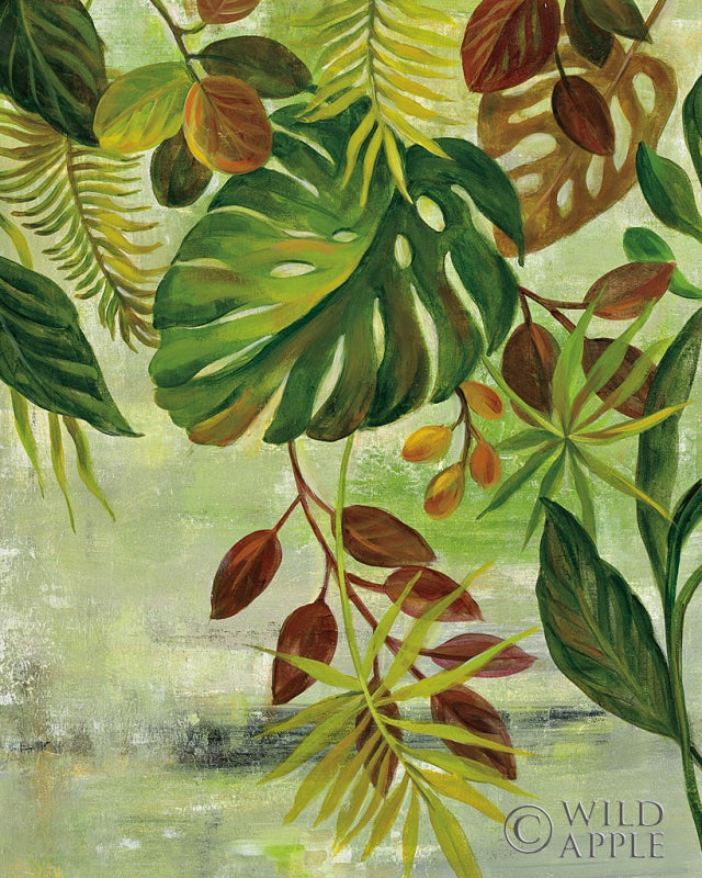 Reproduction of Tropical Greenery II by Silvia Vassileva - Wall Decor Art
