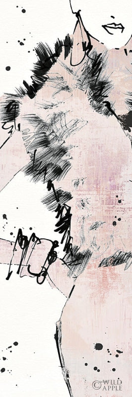 Reproduction of Fashion Strokes VIII Pastel by Anne Tavoletti - Wall Decor Art