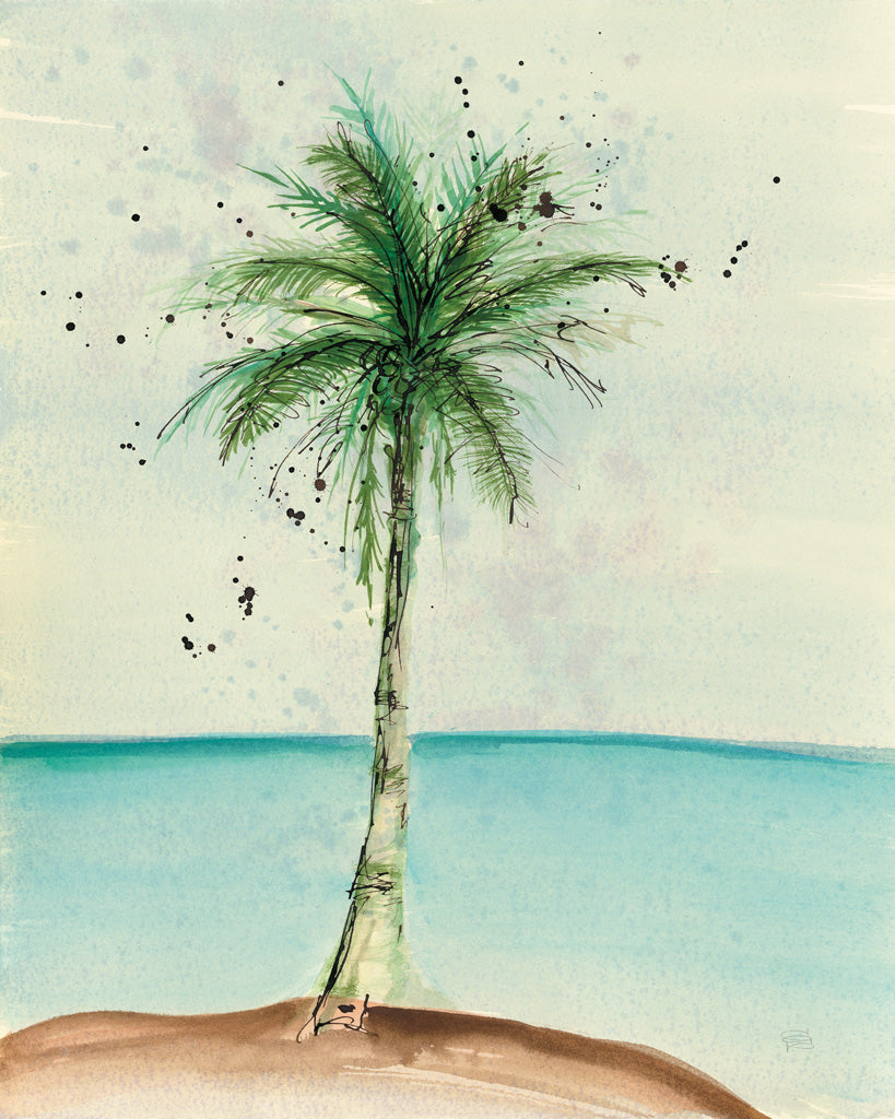 Reproduction of African Oil Palm II by Chris Paschke - Wall Decor Art