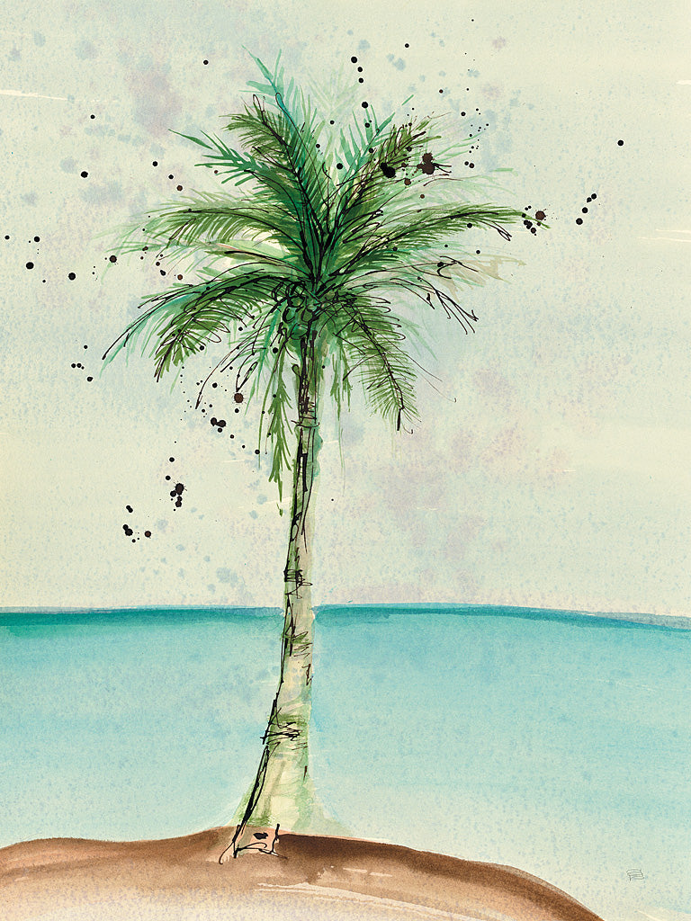 Reproduction of African Oil Palm II by Chris Paschke - Wall Decor Art