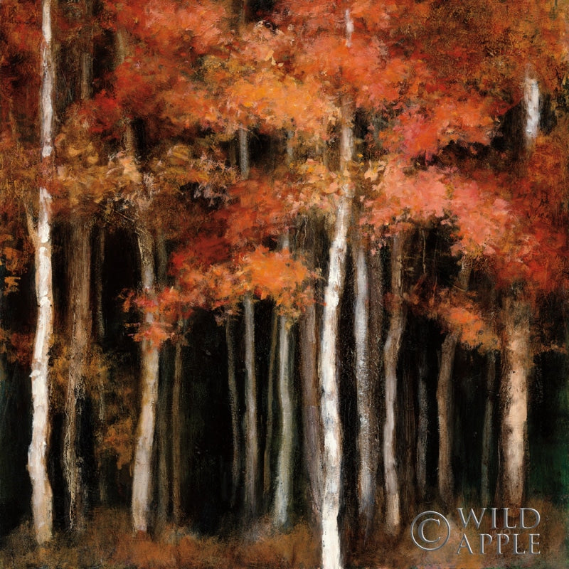 Reproduction of October Woods by Julia Purinton - Wall Decor Art