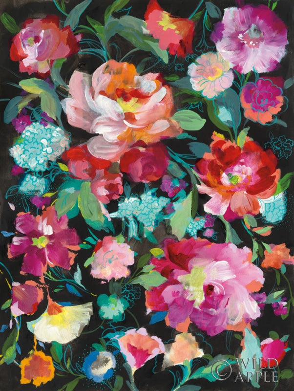 Reproduction of Bright Floral Medley by Danhui Nai - Wall Decor Art
