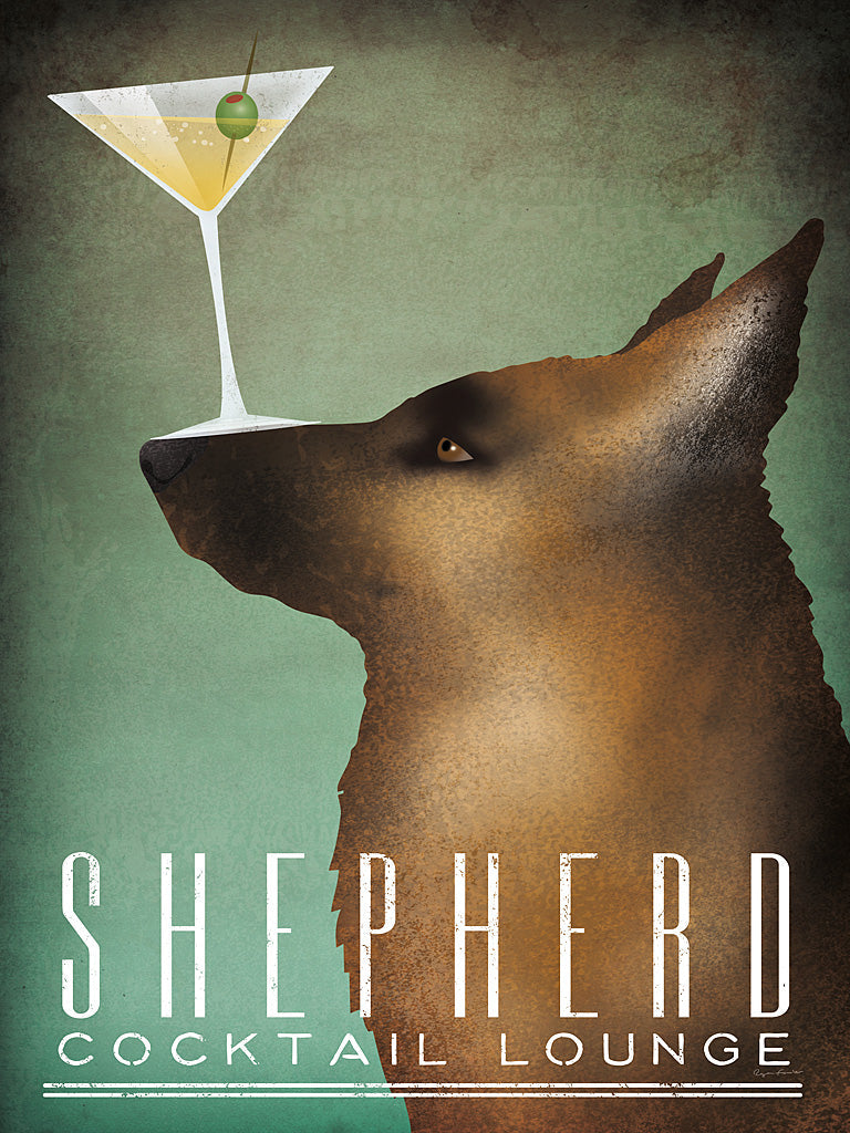 Reproduction of Shepherd Martini by Ryan Fowler - Wall Decor Art