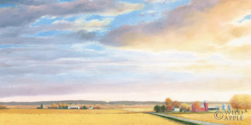 Reproduction of Heartland Landscape Sky by James Wiens - Wall Decor Art