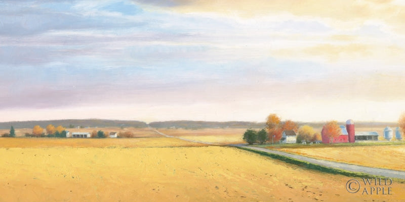 Reproduction of Heartland Landscape Farm by James Wiens - Wall Decor Art
