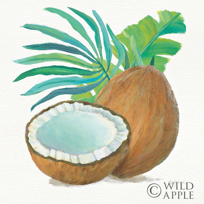 Reproduction of Coconut Palm III by Mary Urban - Wall Decor Art