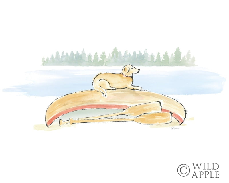 Reproduction of Lakeside Days III by Sue Schlabach - Wall Decor Art