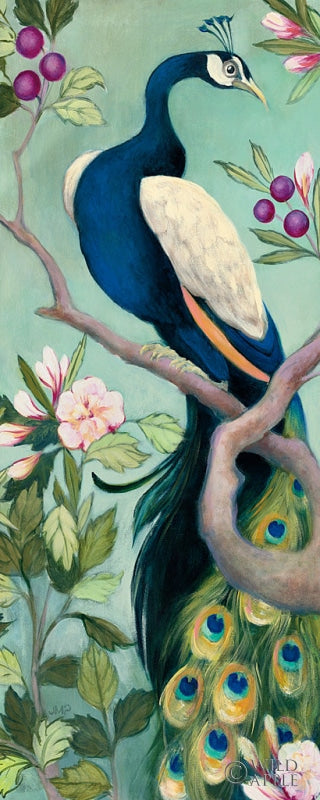 Reproduction of Pretty Peacock I by Julia Purinton - Wall Decor Art