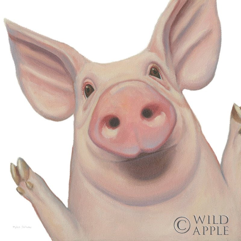 Reproduction of Bacon, Bits and Ham III by Myles Sullivan - Wall Decor Art
