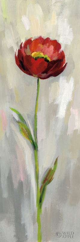 Reproduction of Single Stem Flower II by Silvia Vassileva - Wall Decor Art