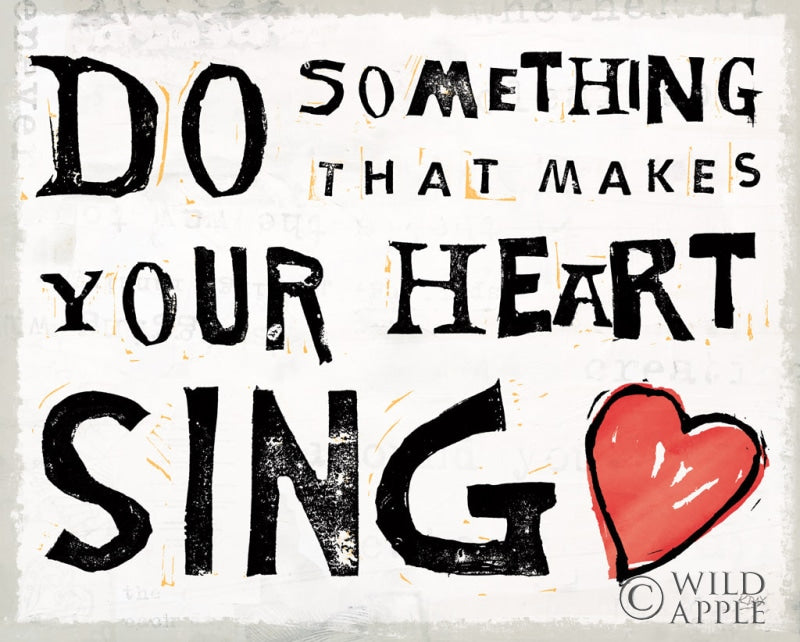 Reproduction of Live to the Fullest IX by Kellie Day - Wall Decor Art