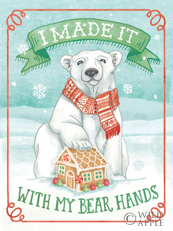 Reproduction of Polar Friends III by Mary Urban - Wall Decor Art