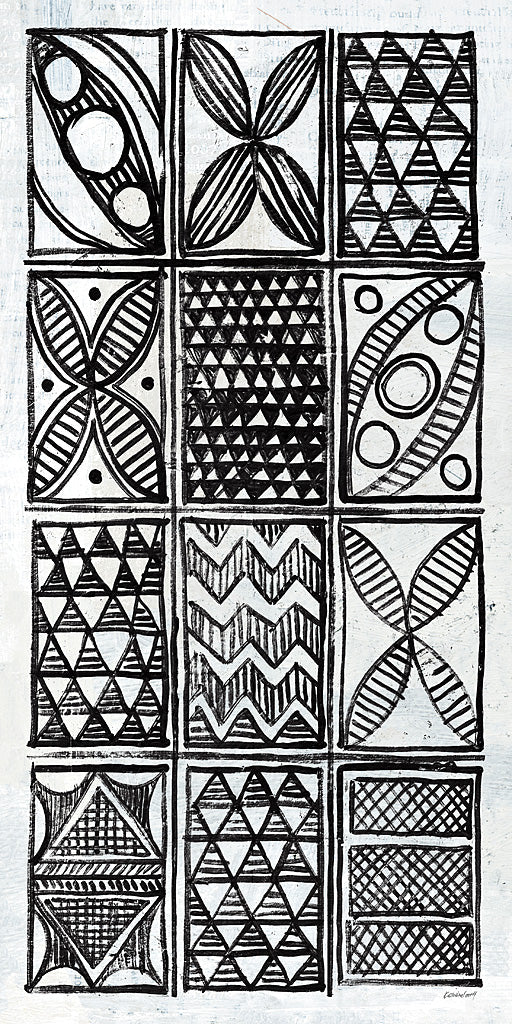 Reproduction of Patterns of the Amazon III BW by Kathrine Lovell - Wall Decor Art