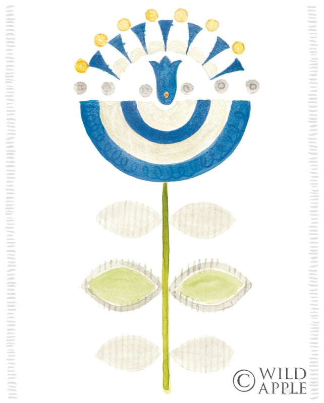 Reproduction of Hygge Flowers III by Sue Schlabach - Wall Decor Art