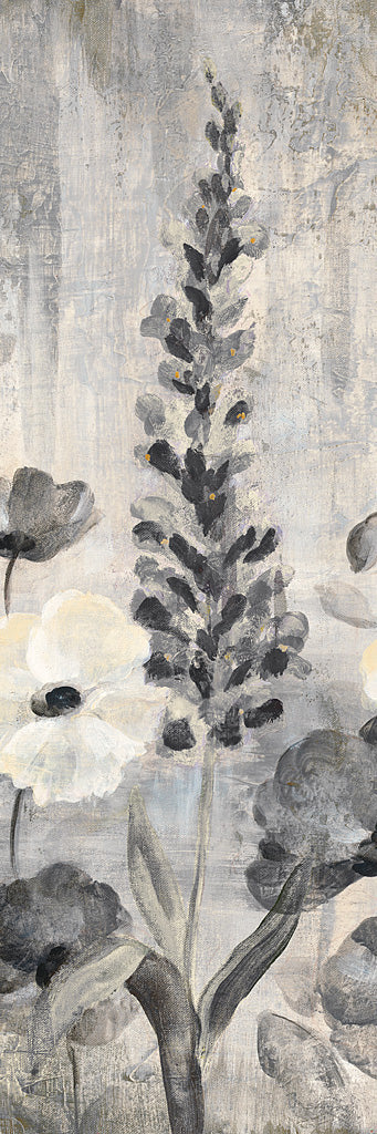 Reproduction of Crystal Raindrops Panel IV BW by Silvia Vassileva - Wall Decor Art