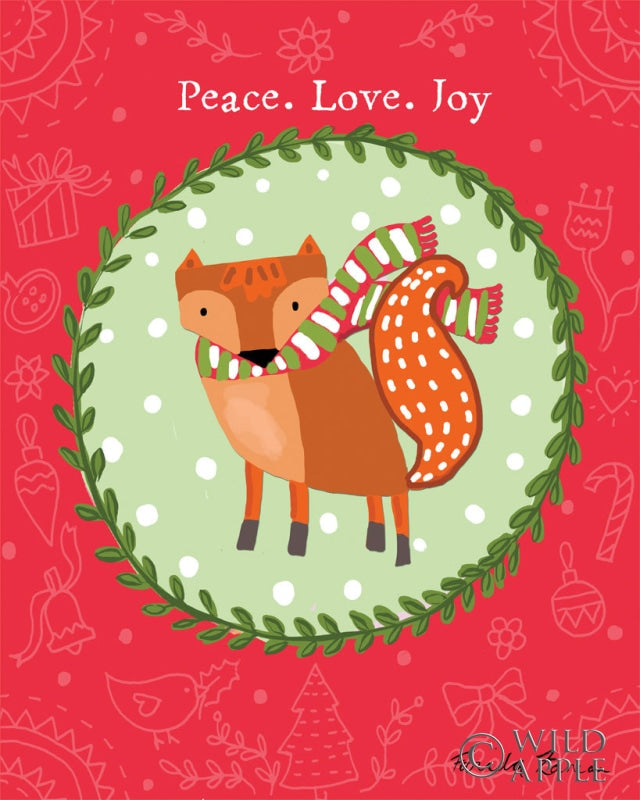 Reproduction of Woodland Friends I by Farida Zaman - Wall Decor Art