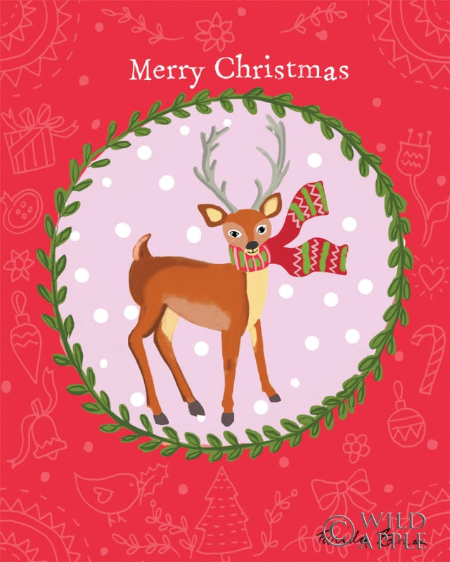 Reproduction of Woodland Friends II by Farida Zaman - Wall Decor Art