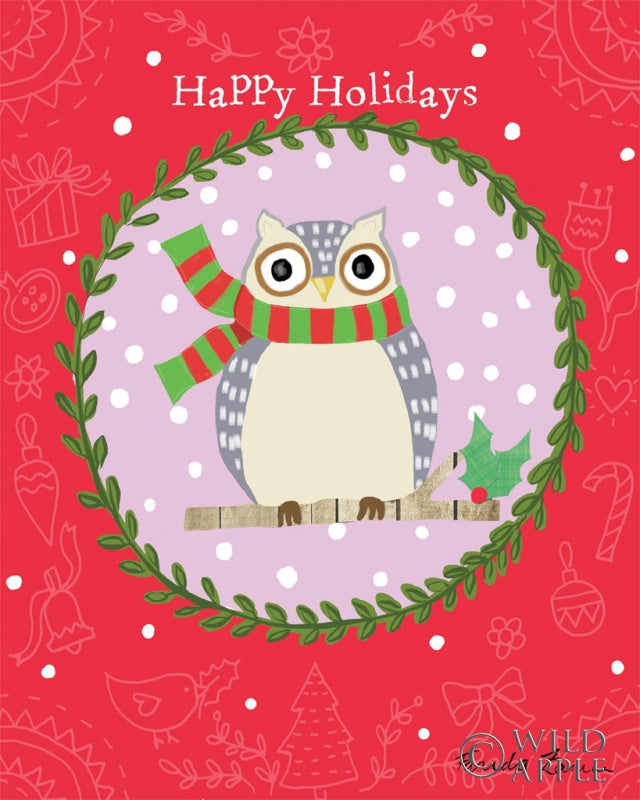 Reproduction of Woodland Friends IV by Farida Zaman - Wall Decor Art