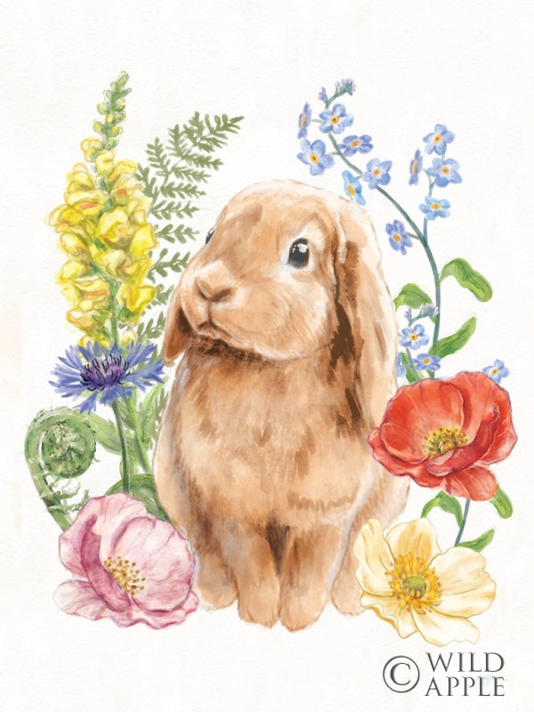 Reproduction of Sunny Bunny I by Mary Urban - Wall Decor Art