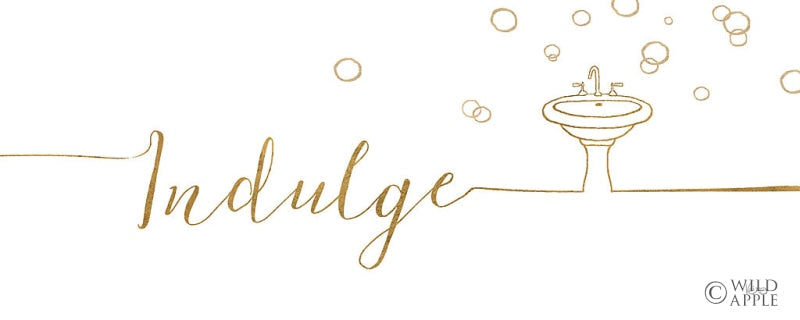 Reproduction of Underline Bath III by Veronique Charron - Wall Decor Art