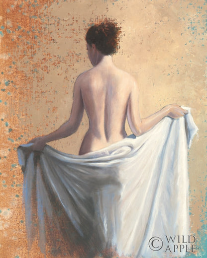 Reproduction of After the Bath Coral by James Wiens - Wall Decor Art