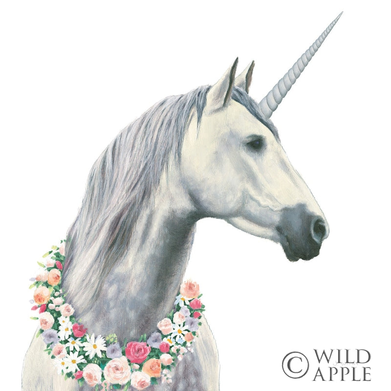 Reproduction of Spirit Unicorn I Square by James Wiens - Wall Decor Art