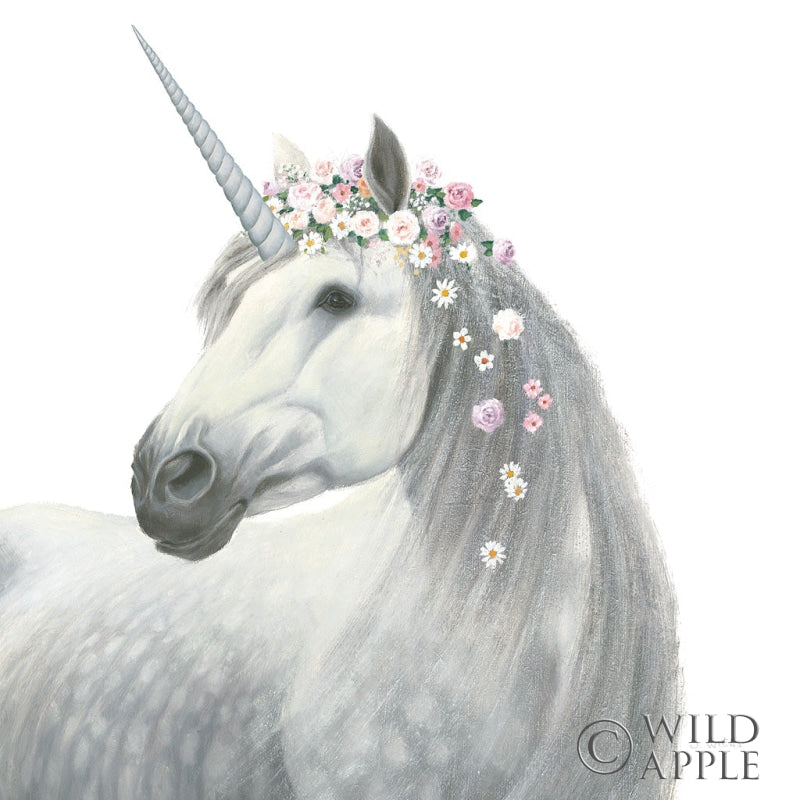 Reproduction of Spirit Unicorn II Square by James Wiens - Wall Decor Art