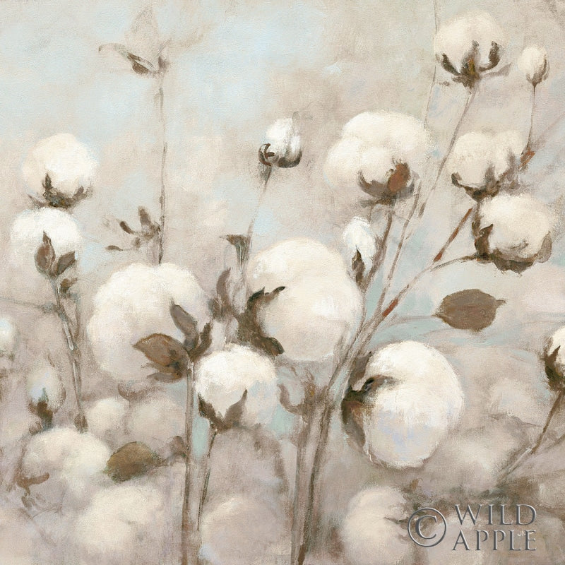 Reproduction of Cotton Field Crop Neutral by Julia Purinton - Wall Decor Art