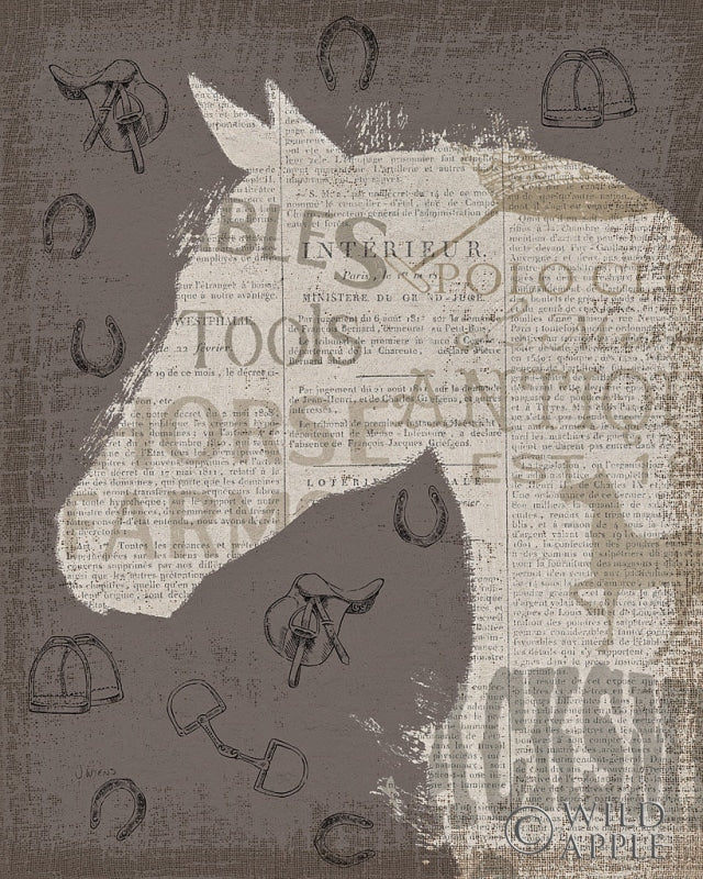 Reproduction of Equine III by James Wiens - Wall Decor Art