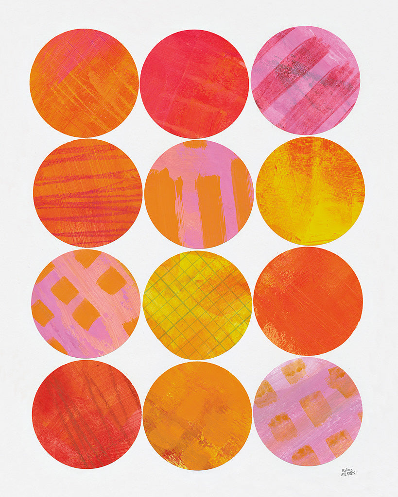 Reproduction of Kitchen Garden Dots I by Melissa Averinos - Wall Decor Art