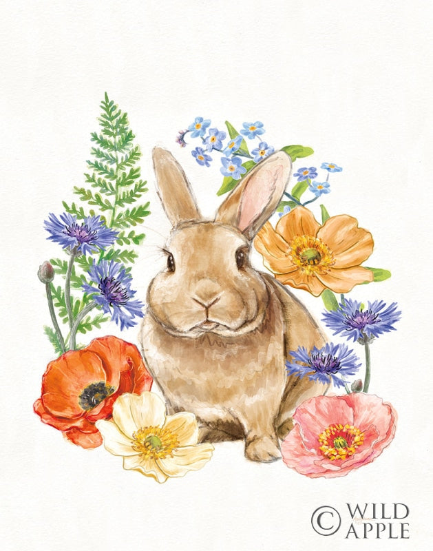 Reproduction of Sunny Bunny II FB by Mary Urban - Wall Decor Art